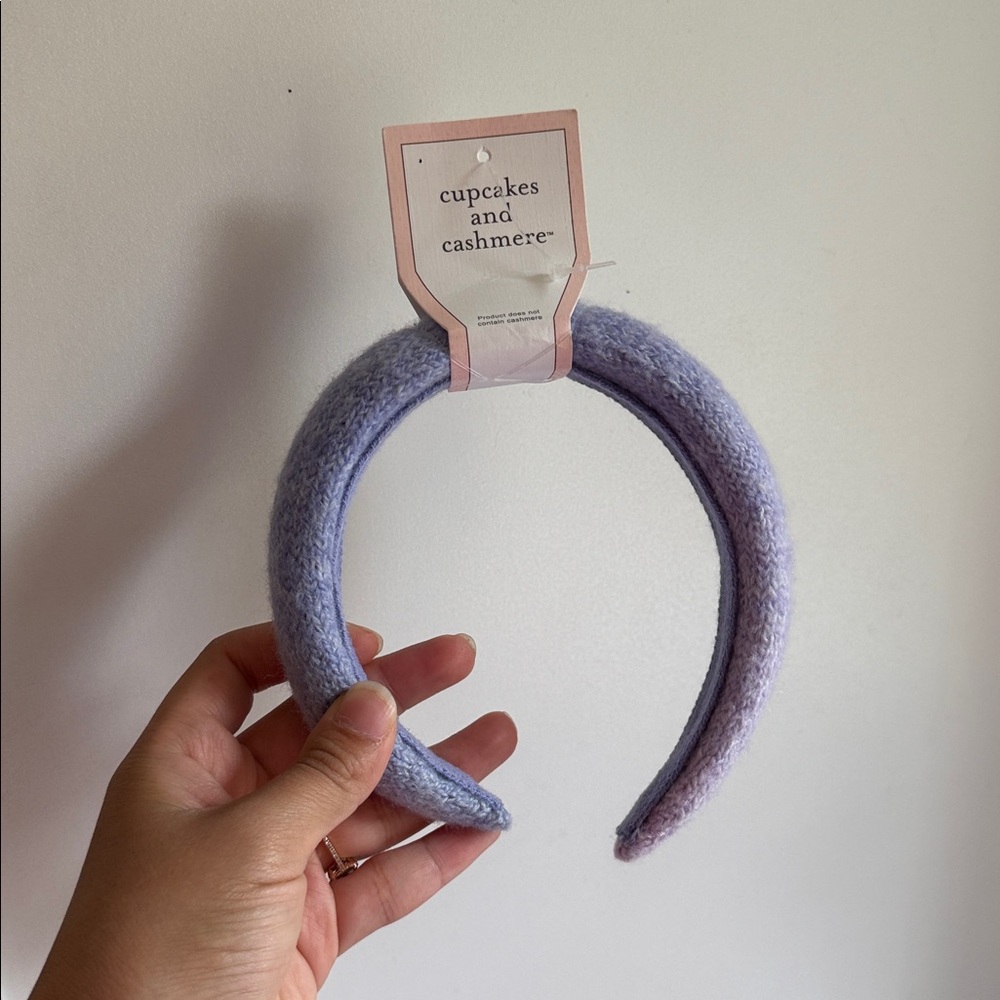 Cupcakes and Cashmere Purple Headband